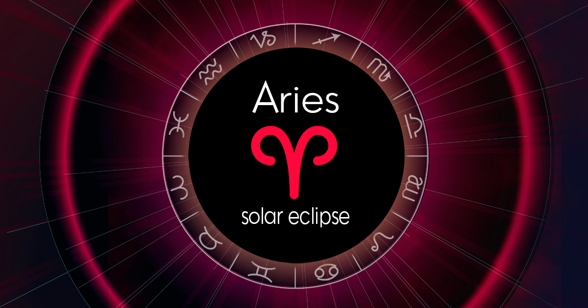 Aries New Moon Solar Eclipse