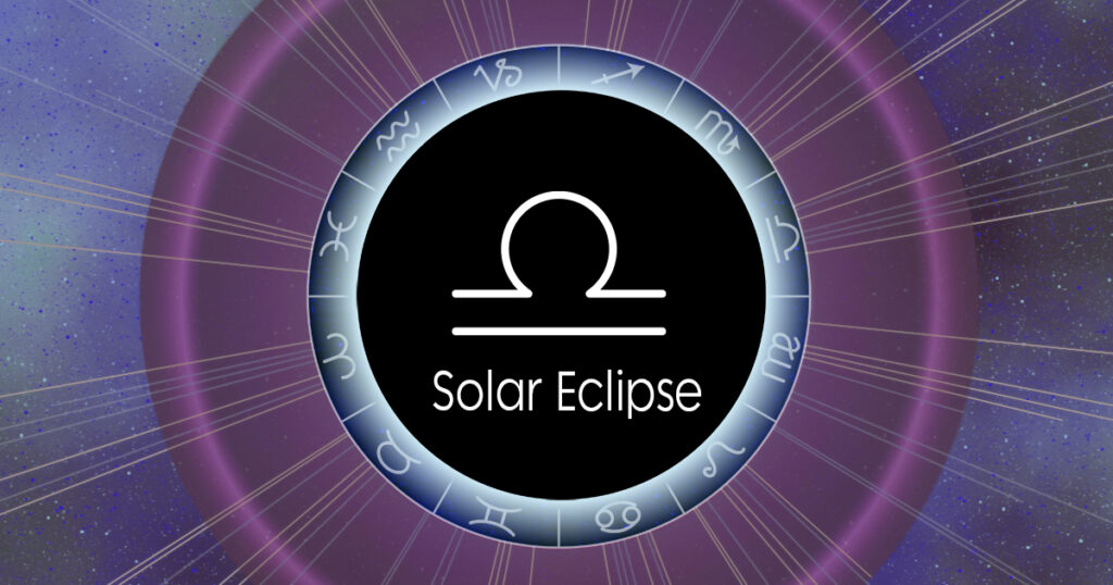 Libra New Moon Solar Eclipse 2nd October 2024 - Astrocal