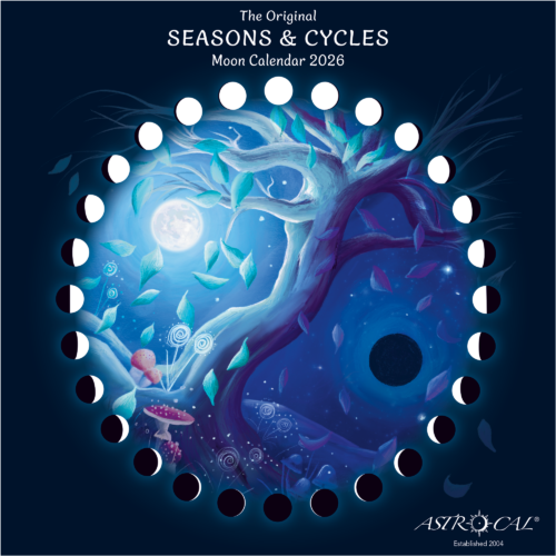 Seasons & Cycles Moon Calendar 2026 front cover