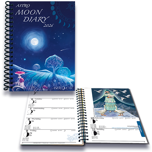 astro moon diary 2026
